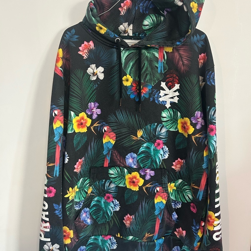 Zoo York Multicolor Leaf Pattern Hoodie